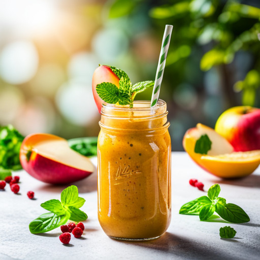 rețetă de smoothie de casă cu mere și Mango 90344