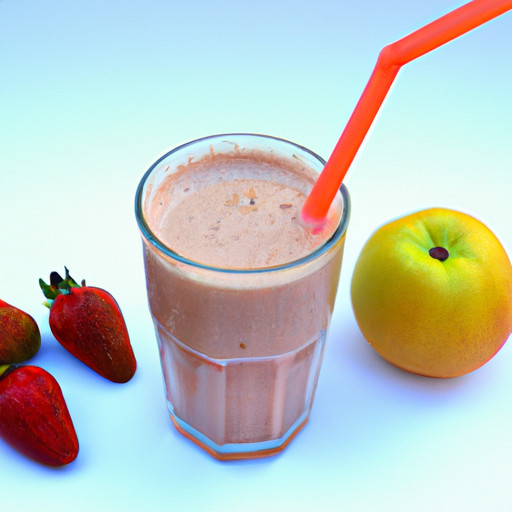 receita de smoothie caseiro com maçã e morango 90378